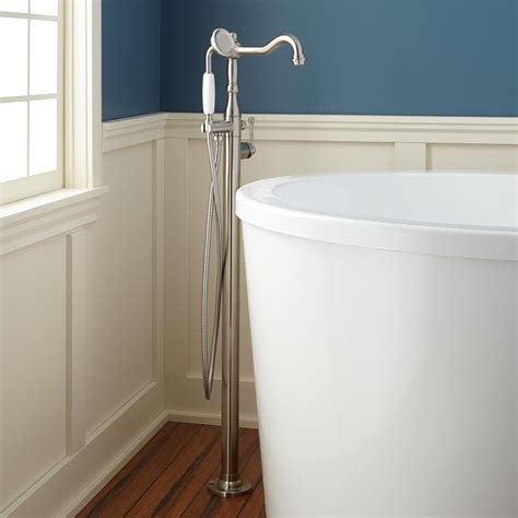 Sidonie Freestanding Tub Faucet With Hand Shower Tub Faucets Faucets