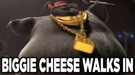 As with standard picture frames, a mat can be installed. BIGGIE CHEESE WALKS IN - YouTube