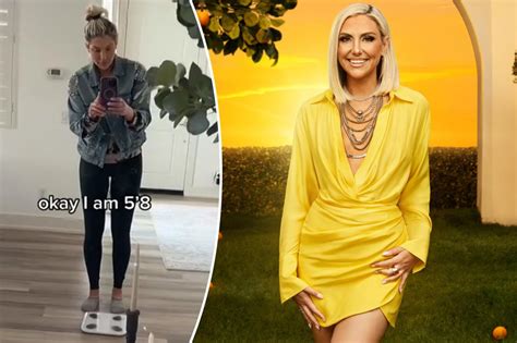 Gina Kirschenheiter Weighs Herself On Camera To Shut Down Ozempic Rumors Dnyuz