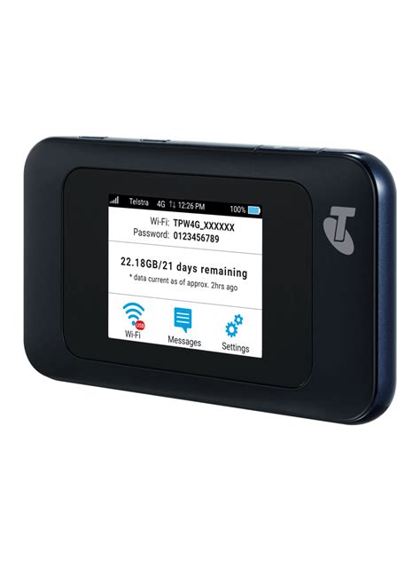 Telstra 4g 4gx Prepaid Wifi Modem Hotspot Mobile Broadband Zte Mf985t