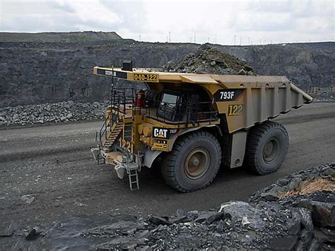 Skilled Dump Truck Operator Coal Mining Mine Site Bowen Basin