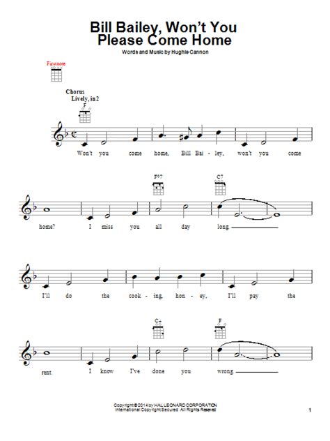 Tiësto, mesto — vigrodionga 02:16. Bill Bailey, Won't You Please Come Home | Sheet Music Direct