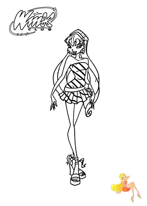 Pin On Winx Club Coloring Pages