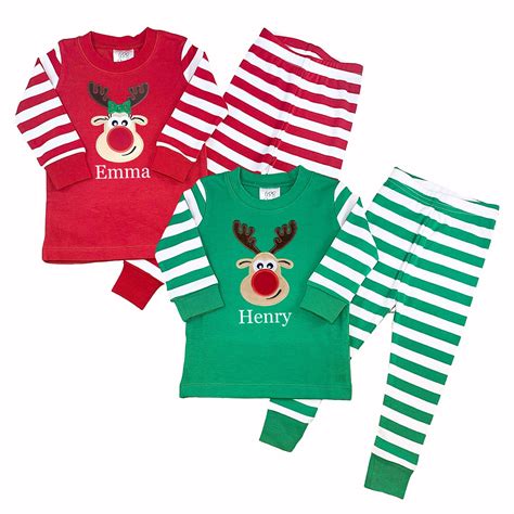Personalized Children's Christmas Pajamas | 6M - 16Y | Jane