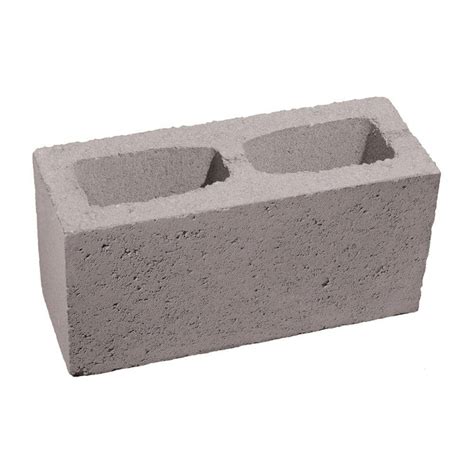 6 In X 8 In X 16 In Gray Concrete Block 100002879 The Home Depot