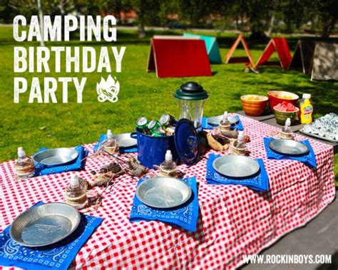 23 Awesome Camping Party Ideas Spaceships And Laser Beams