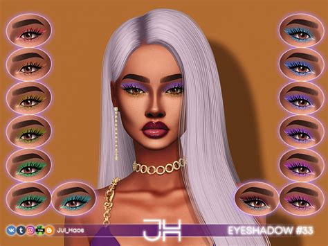 Julhaos Cosmetics Eyeshadow 33 The Sims 4 Catalog