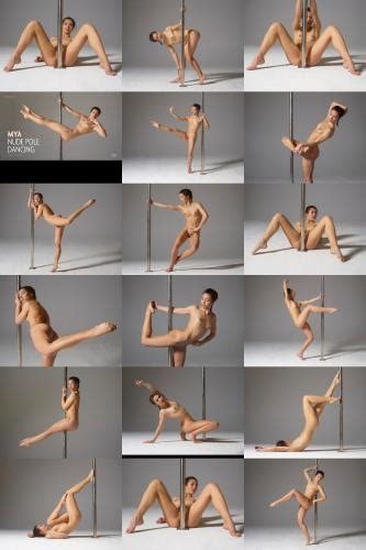 Hegre Art Mya Nude Pole Dancing Px
