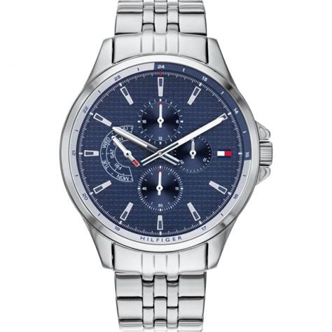 Tommy Hilfiger Gents Blue Face Chrono Watch Mens Watches From Faith