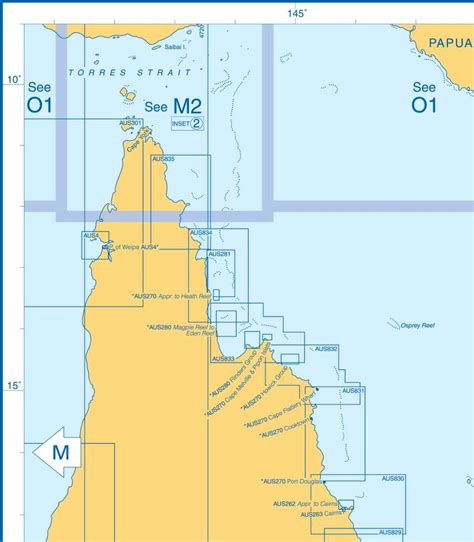 Admiralty Charts East Coast Of Australia M1 103