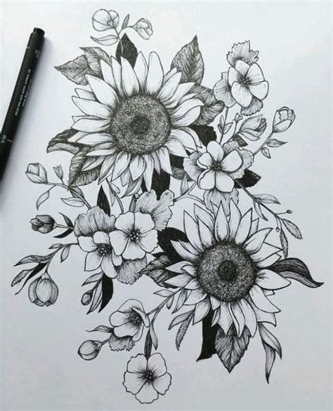 Easy Flowers To Draw Step By Step Tutorials Pictures