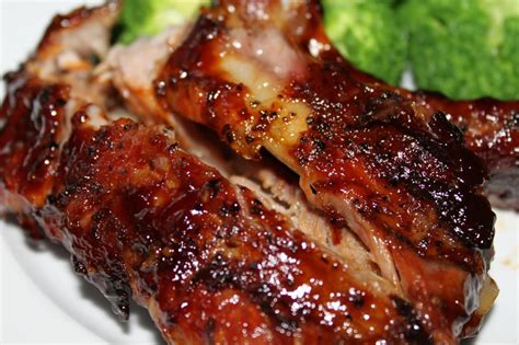 Costillas Ahumadas Con Salsa Bbq Bbq Baby Back Ribs