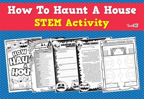 How To Haunt A House Stem Activity Teacher Resources And Classroom