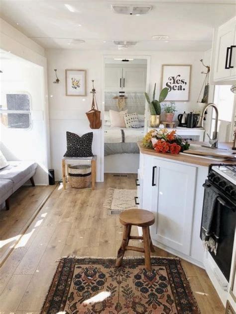 30 Amazing Farmhouse Style Rv Makeover Ideas Cozy House Remodeled