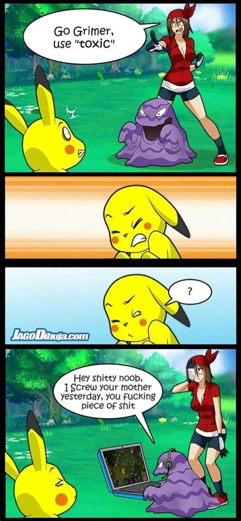 eng LWHG Don t be toxic Imágenes graciosas de pokemon Memes de pokemon Memes divertidos