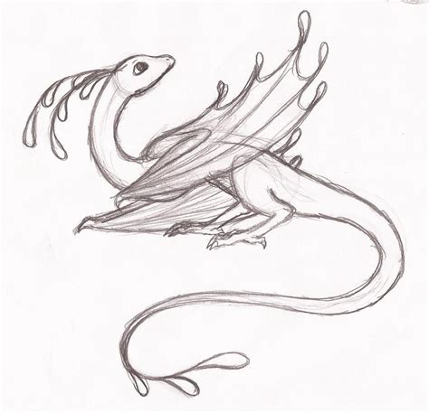 Fairy Dragon By Seirei16000 On Deviantart Easy Fairy Drawing Cute