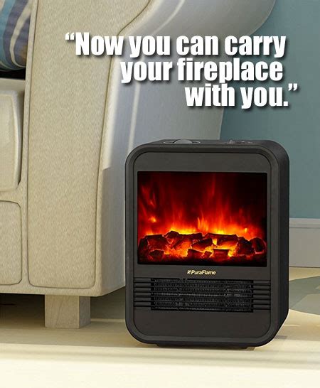 Energy efficient improvements there are several ways to improve the energy efficiency of your fireplace, and your comfort as well. PuraFlame's #1 Energy Efficient Portable Electric Heater