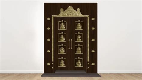 Pooja Room Door Benefits Of Decorating With Brass Crafts
