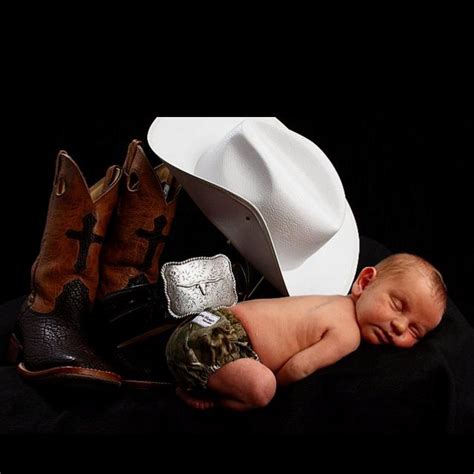 Cowboy Newborn Shoot Newborn Photos Newborn Photography Baby Photos