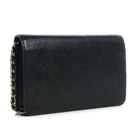 Chanel Caviar Timeless Wallet On Chain Woc Black 65509