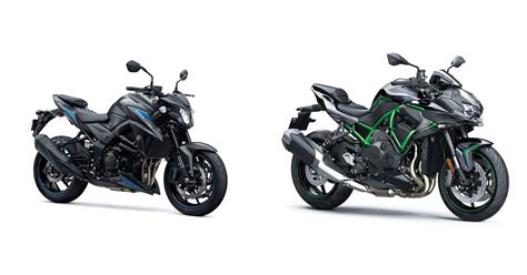 Metallic mat black no.2 (ykv). Motorrad Vergleich Suzuki GSX-S 750 2020 vs. Kawasaki Z H2 ...