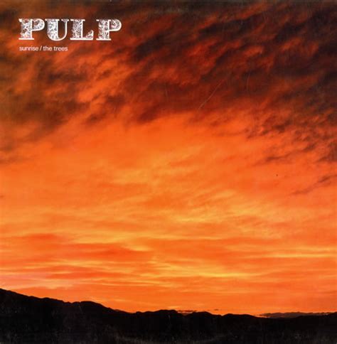 Pulp Sunrise The Trees Uk 12 Vinyl Single 12 Inch Record Maxi