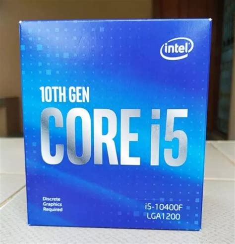 Cpu Intel Core I5 10400f 29ghz Turbo Up To 43ghz 6 Nhân 12 Luồng