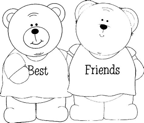 Bff Coloring Pages For Creative People Educative Printable