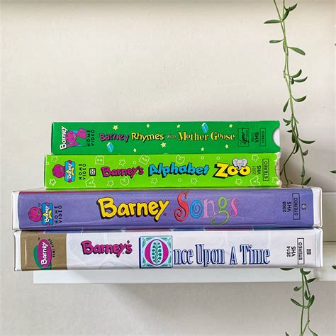 Barney Vhs Tapes For Sale Only 3 Left At 60