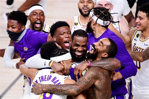 La Lakers Dedicate Nba Championship Victory To Kobe Bryant