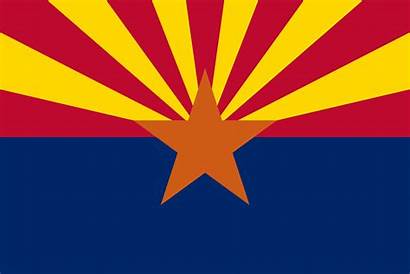 Arizona Flag Wikipedia State Phoenix Svg Arizonas