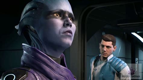 Mass Effect Andromeda Peebee Sex Scene In Zero G Youtube