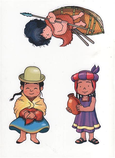 Material Didáctico Personajes Típicos De Chile A Color Filipino Art