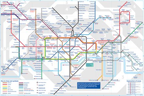 London Underground And City Map