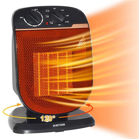 Buy Tectake Outdoor Patio Heater Portable Electric Heaters With