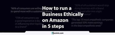 How To Run A Business Ethically On Amazon In 5 Steps Edominic