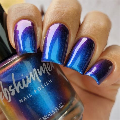 Iridescent Exposure Multichrome Nail Polish By Kbshimmer Etsy