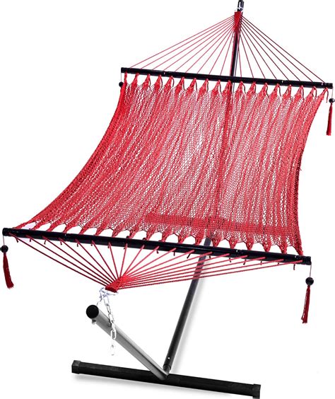 Amazon Pnaeut Double Hammocks With Stand Heavy Duty For Outside