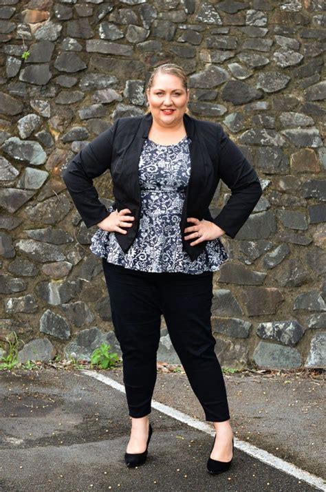 Aussie Curves Androgynous She Wore What Suger Coat It Plus Size Fashion Plus Size