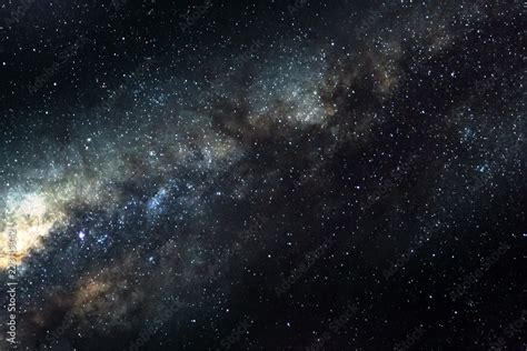Fototapeta Premium Gwiazdy I Galaktyka Kosmosu Niebo Noc Wszechświat