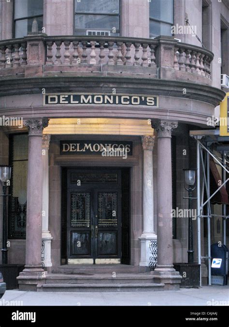 Jan 14 2008 New York Ny Usa Delmonicos Steak House Restaurant