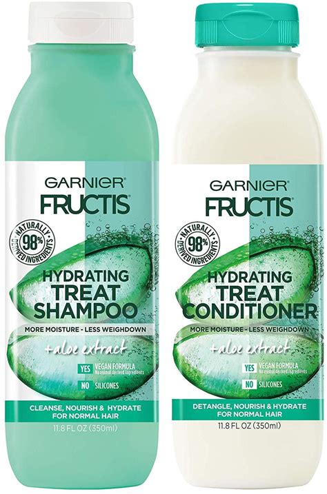 Garnier Fructis Hydrating Treat Shampoo And Conditioner For Normal