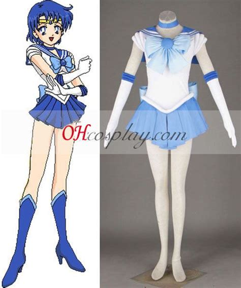 Sailor Moon Ami Mizuno Sailor Mercury Cosplay Kostuum Cosplay Madenl