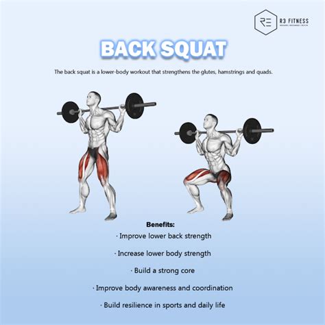 5 Benefits Of Back Squat R3 Fitness