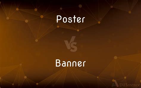 Poster Vs Banner — Whats The Difference
