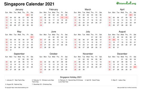 2021 Calendar Singapore Excel Calendar 2021 Images And Photos Finder