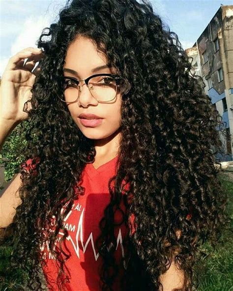 Cute With Glasses My Blog Curly Hair Styles Naturally Curly Hair