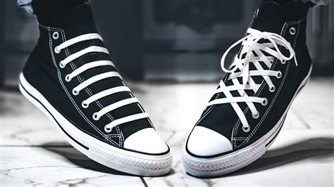 How To Lace Converse Chuck Taylor All Star High Top 10 Easy Ways