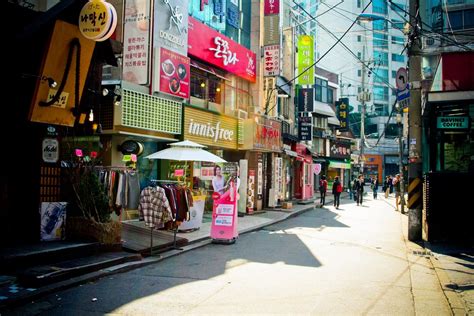 Hongdae Shops Korea Travel Seoul Attractions Hongdae