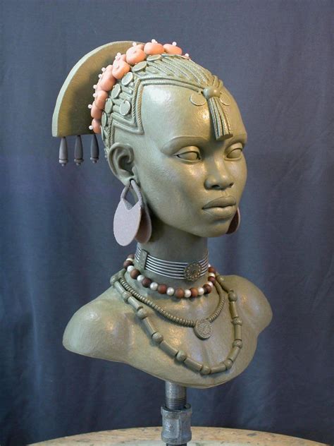 Art Gallery Sculpted Busts Female Bust 2 By Marknewman Traditional